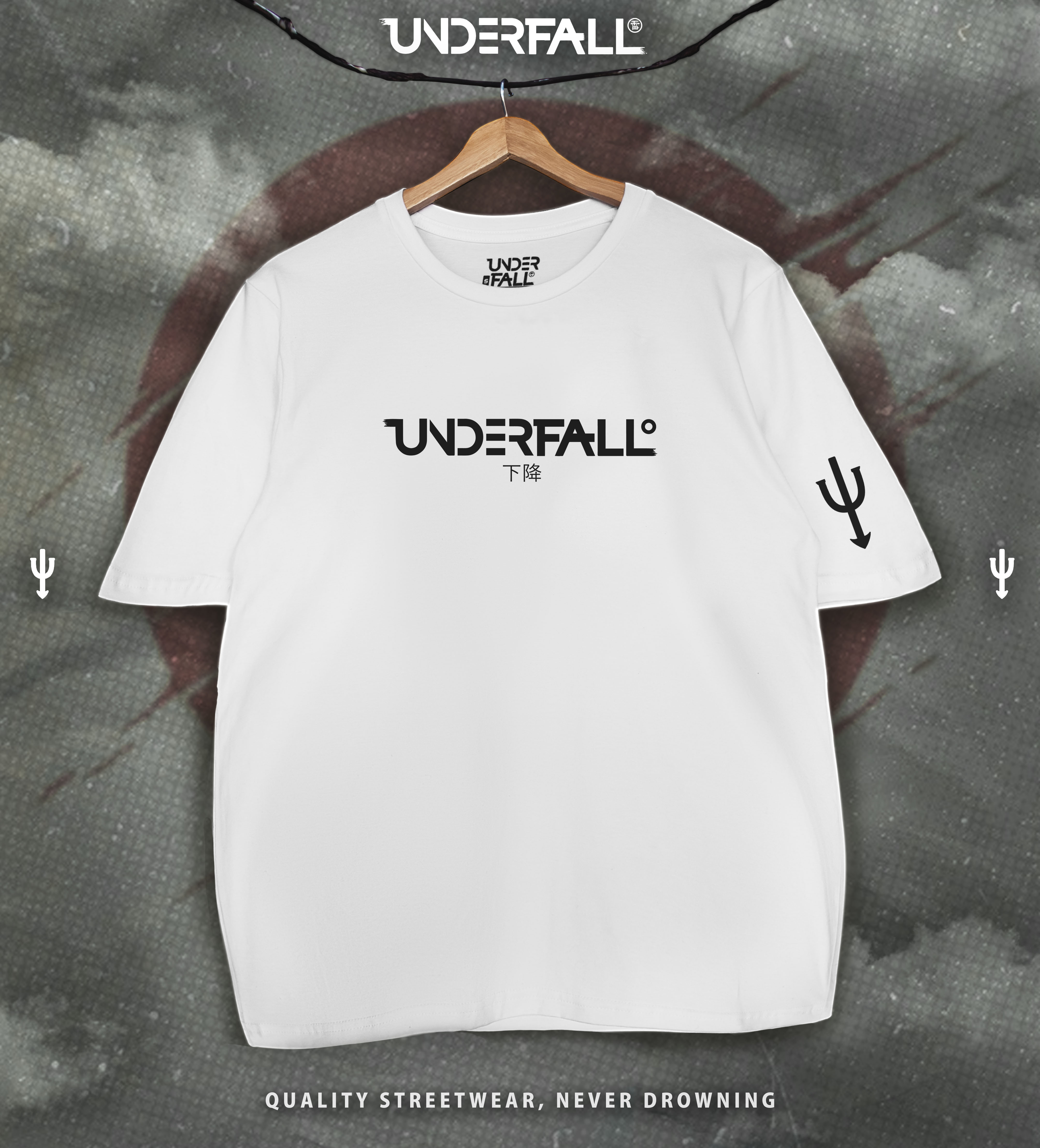Camiseta / Underfall wht