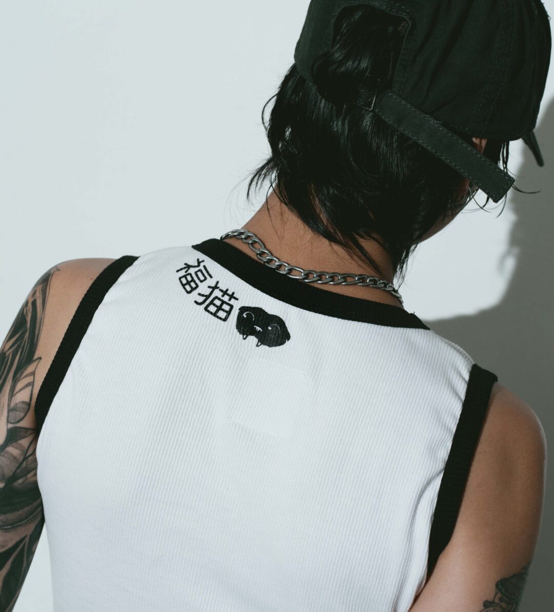 Croptop / Blk Cat
