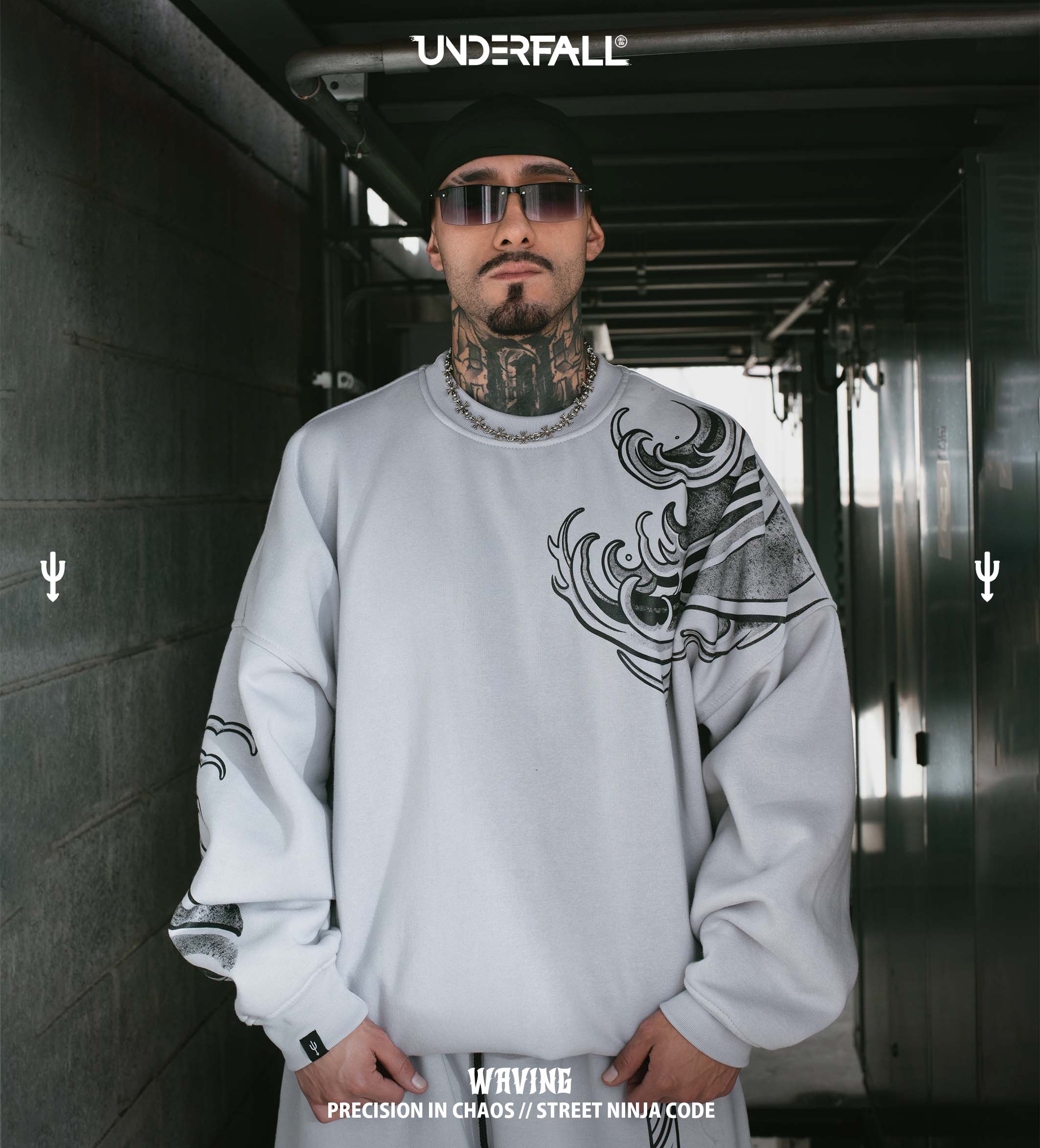 CREWNECK / WAVING